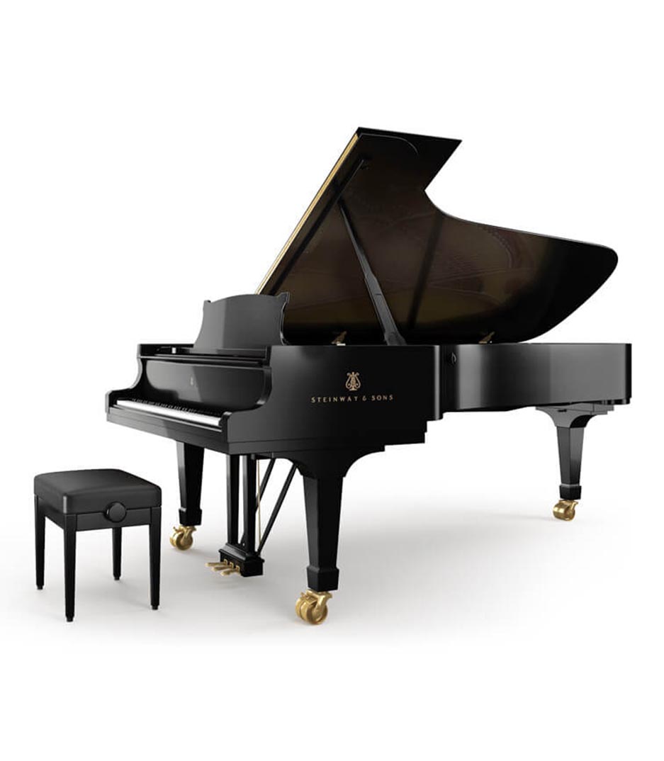 Steinway D 274 Acoustic Concert Grand Piano Black incl bench & pedal
